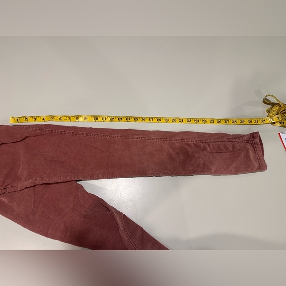 Free People Women's Pink Corduroy Jeans size 26 - Picture 6 of 6